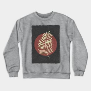 Palm Leaf Crewneck Sweatshirt